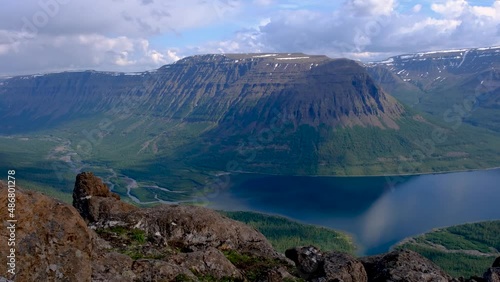 Panorama view at Putorana plateau