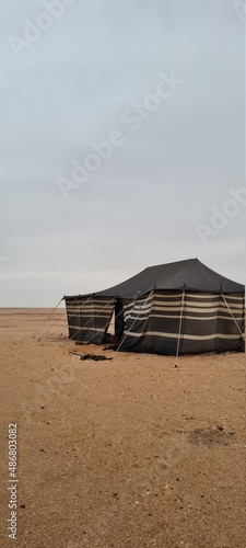 Bedouin tent in Saudi Arabia