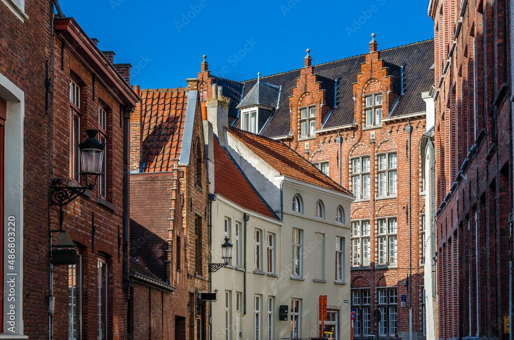 Fototapeta premium Architecture in Bruges, Belgium