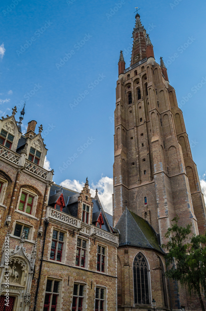 Architecture in Bruges, Belgium
