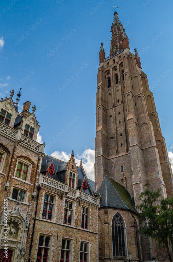 Fototapeta premium Architecture in Bruges, Belgium