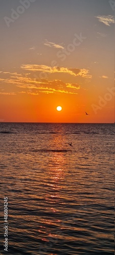 Jeddah beach at sunset