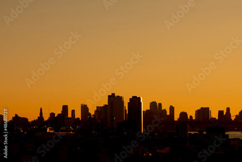 Brooklyn Sunset Skyline