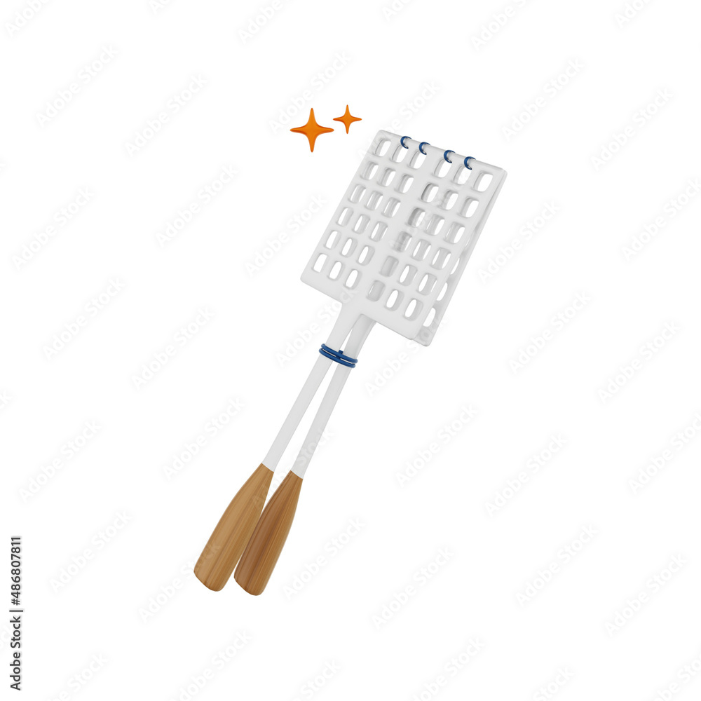 grill kitchen icon 3d rendering grill kitchen icon 3d rendering