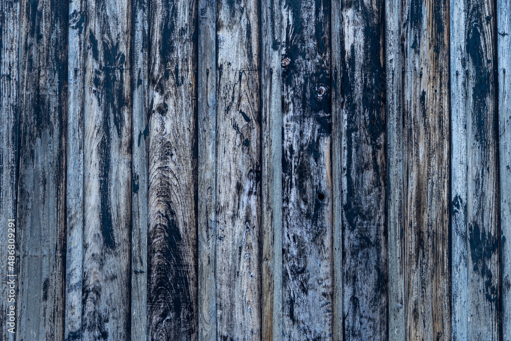 Fototapeta premium Wood grain of old boards for Japanese traditional house. 