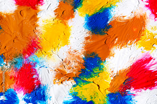 Bright abstract painting as...
