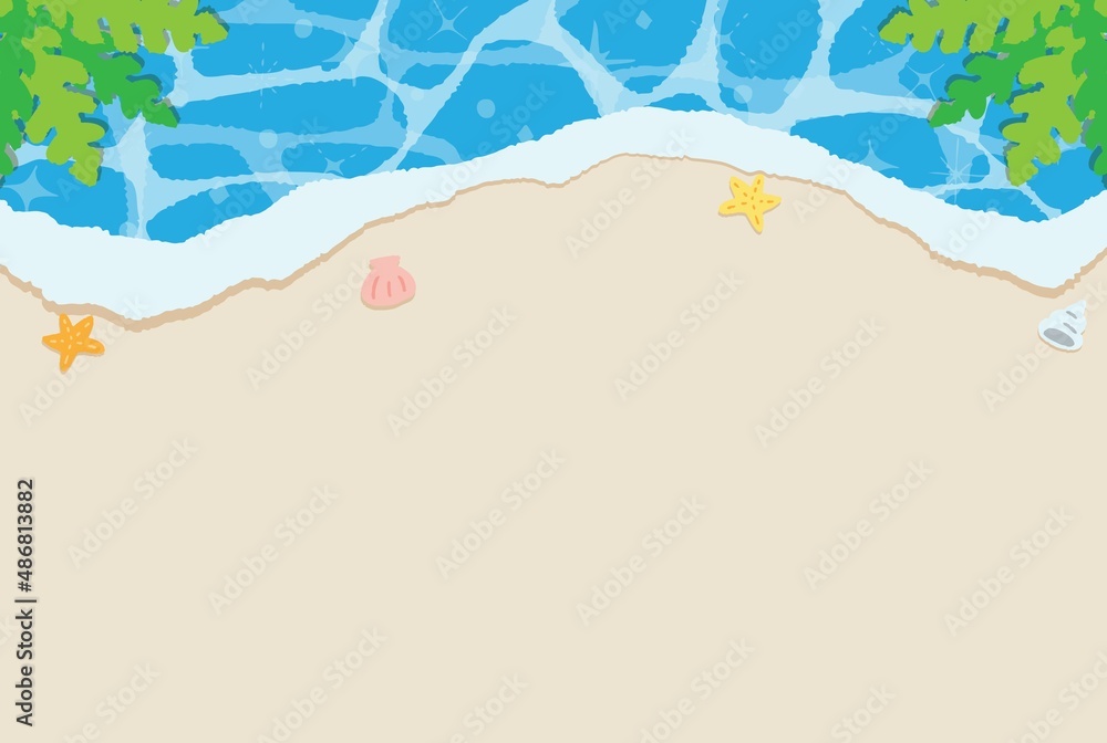 Obraz premium シンプルな海の背景