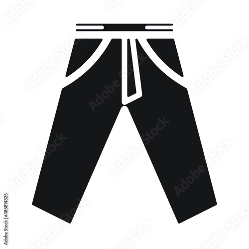 The illustration of ... icon suitable for fashion, clothes or drawing book for young learners.
