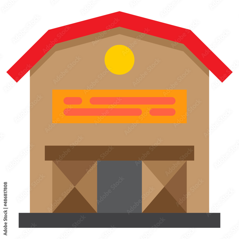 farmhouse flat style icon