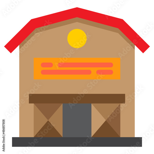farmhouse flat style icon