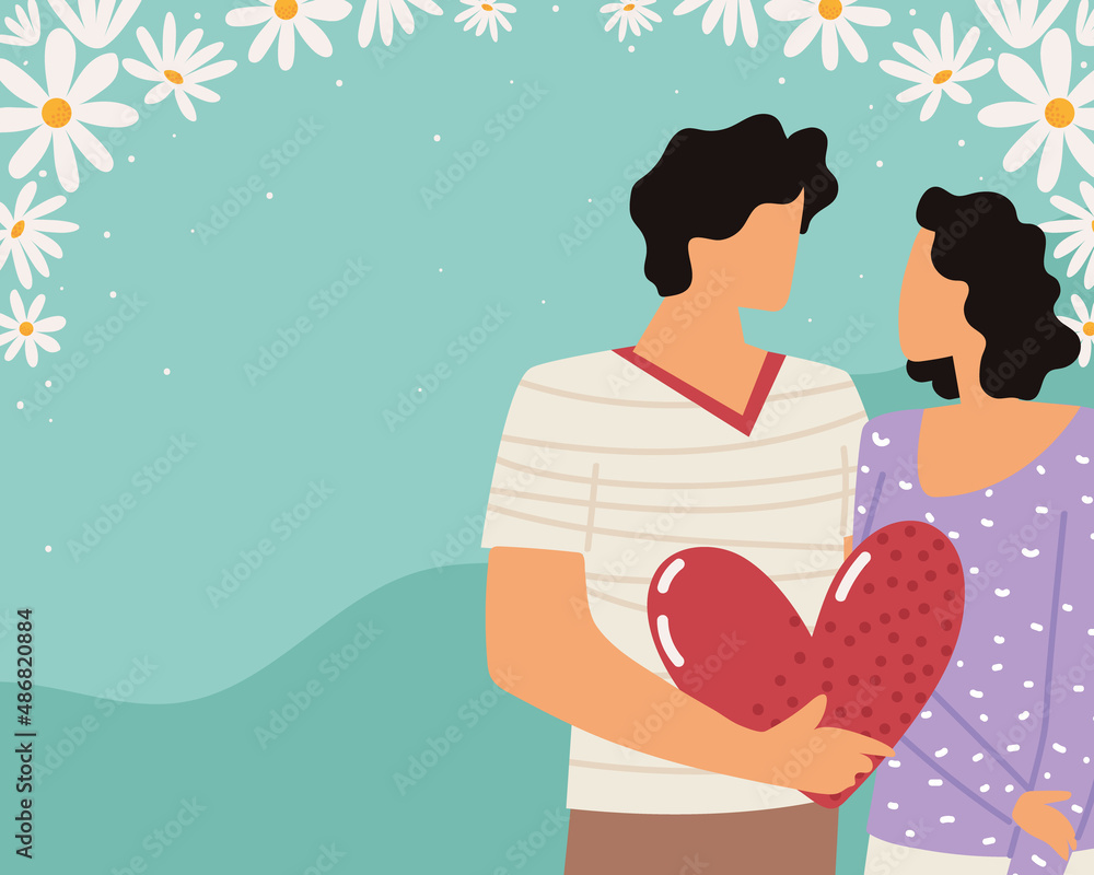 couple with heart couple with heart