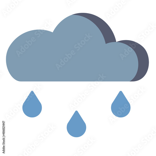 Estado del clima lluvia ligera, nublado con llovizna