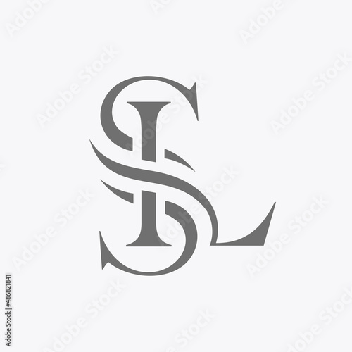 Beautifull logo that combines the letters S and L. They are connected to each other intimately. This logo looks luxurious, classic but also modern.