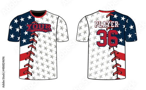 All sports player jersey design with an elegant edgy and wild look. Sports gear template mockup perfect fit for all sports. The designs that go on casual wear, shirts, fashions apparels, and all kind 