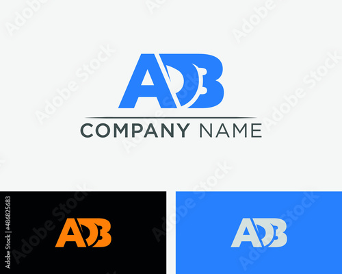 ADB Letter Logo Design