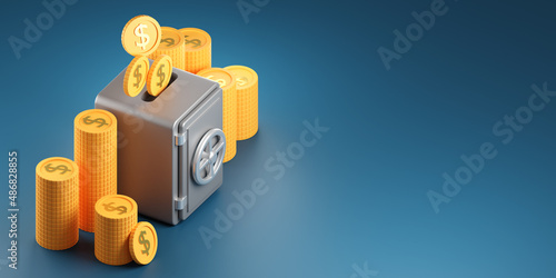 Safe storage of money Conce...