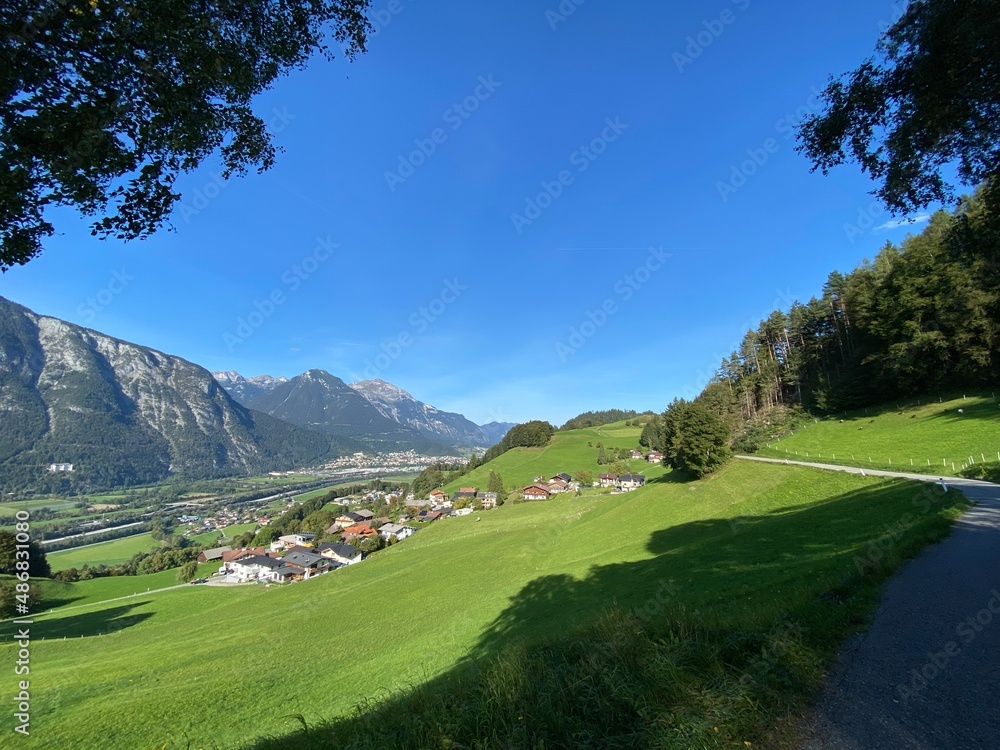 10 Kapellen Weg Gallzein Hof Gattern Wahrbühel im Bezirk Schwaz Inntal Tuxer Alpen Tirol Österreich