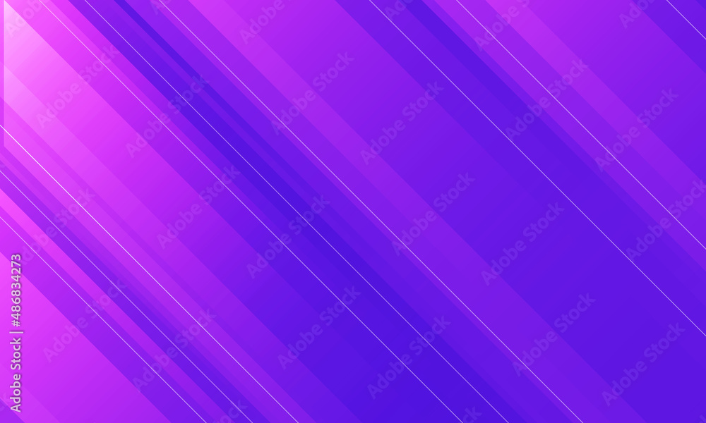 Abstract modern geometric background with purple gradient color