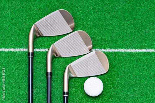 Golf club iron wedge set photo