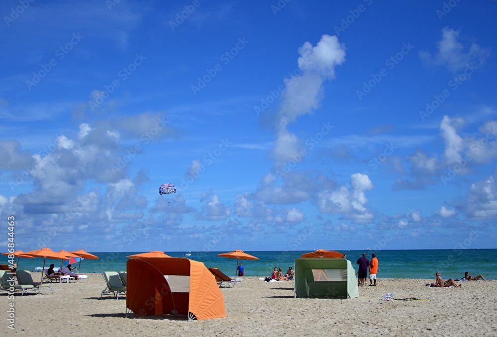 Panorama Beach am Atlantik, Miami Beach, Florida