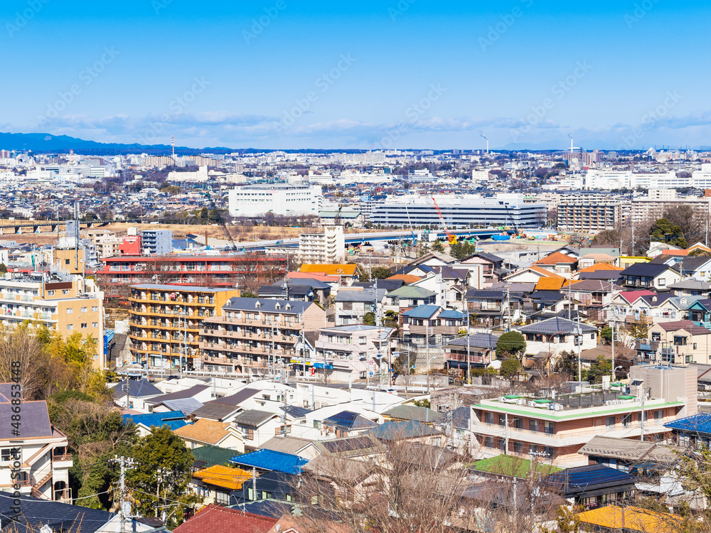 Obraz premium 東京 郊外の住宅地