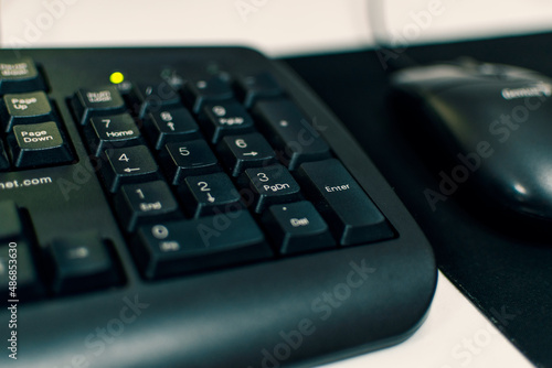 close up of a keyboard