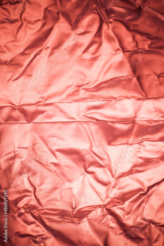 Wallpaper Mural Crumpled red aluminum foil background. Torontodigital.ca