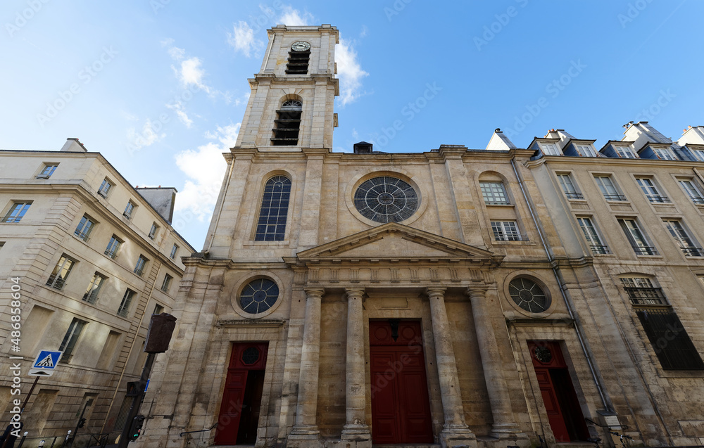 Religious building located in the 5th district of Paris the church of Saint-Jacques-du-Haut-Pas is listed as an historic monument. Paris