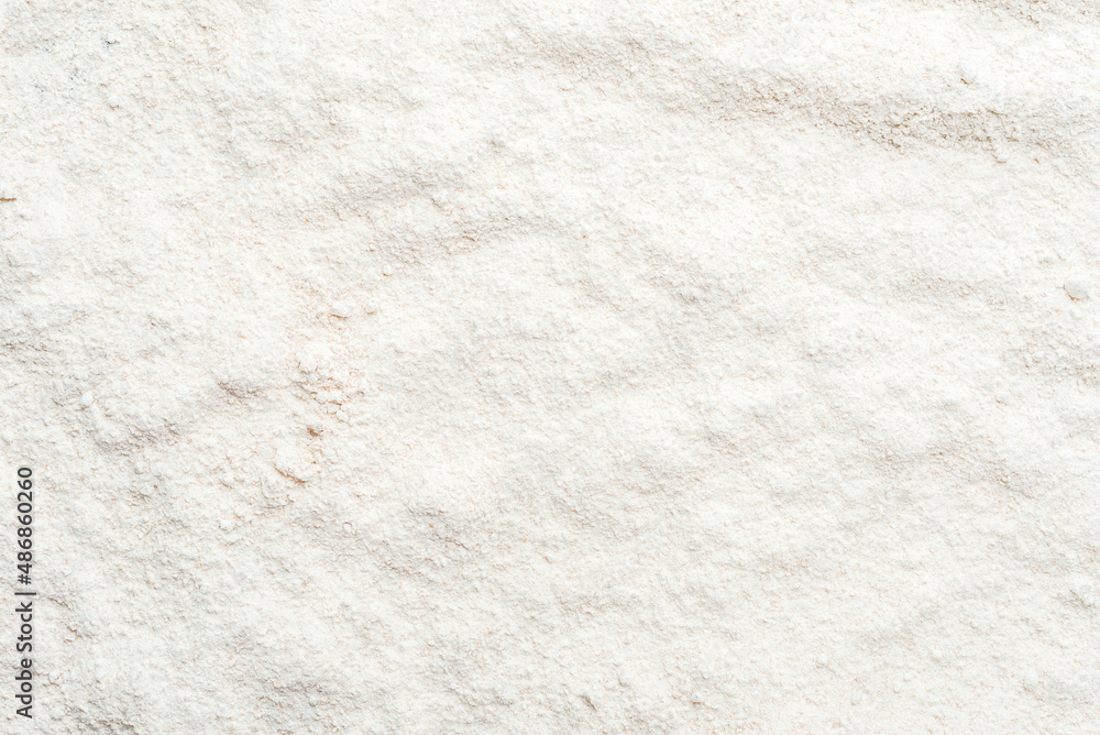 Food background. Flour texture, full frame.