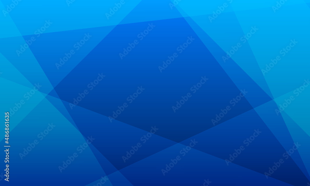 Fototapeta premium Abstract blue geometric background. Dynamic shapes composition. Template for covers, brochures, web and banners.