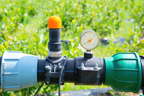 Parts of the drip irrigation system