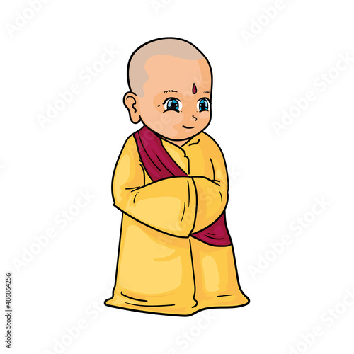 buddhist monk icon