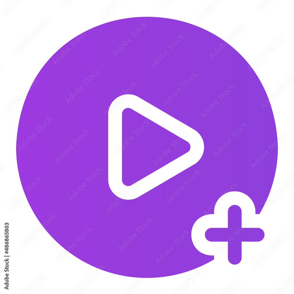 play button gradient icon play button gradient icon