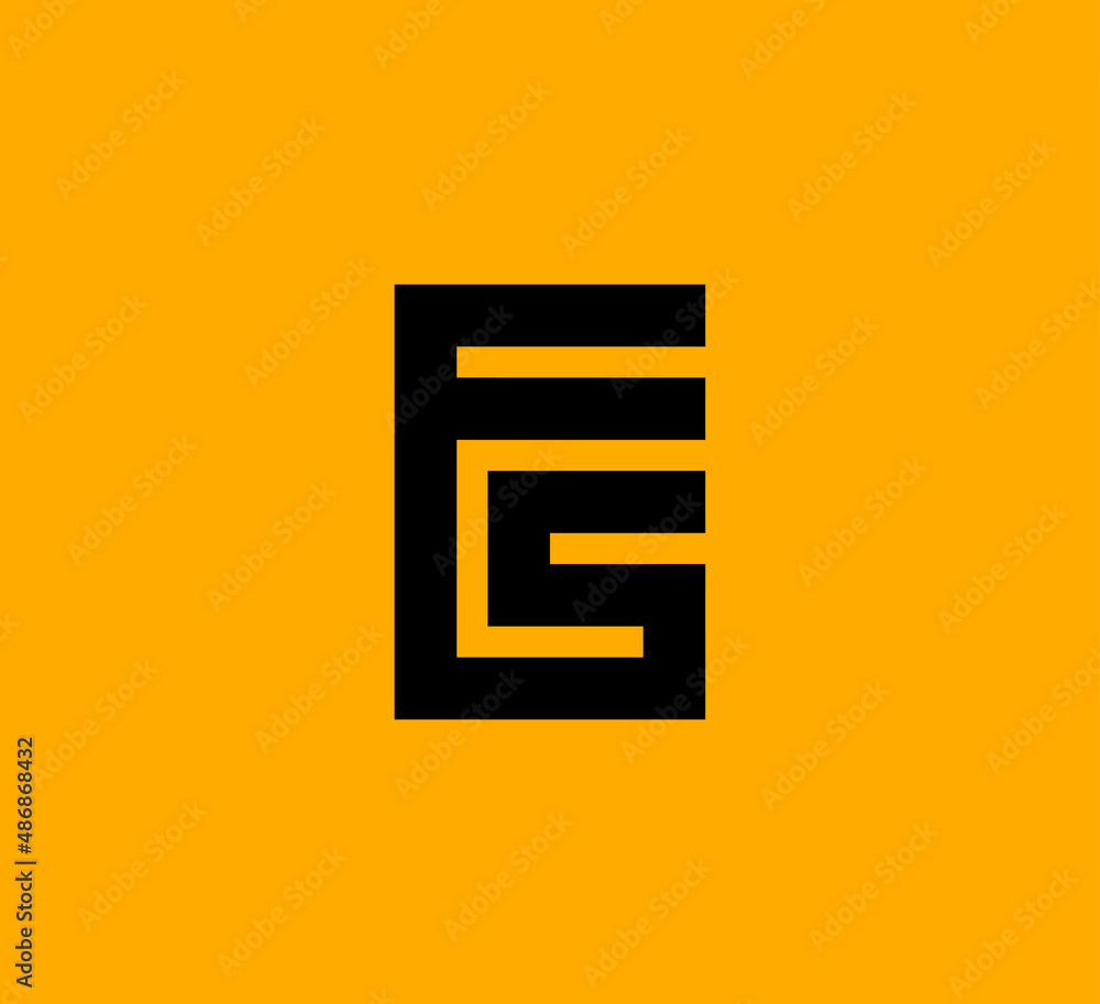 ES - Vector design element or icon. E and S - initials or logo. Monogram or logotype. Letter E and number 5. ES - Vector design element or icon. E and S - initials or logo. Monogram or logotype. Letter E and number 5.