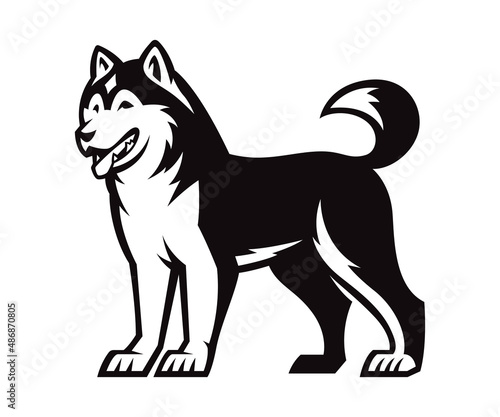 Husky Vector Logo