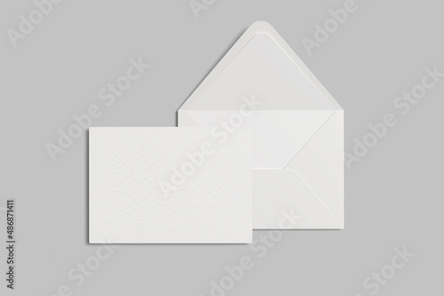 Invitation, Greeting Card & Envelope Mockups