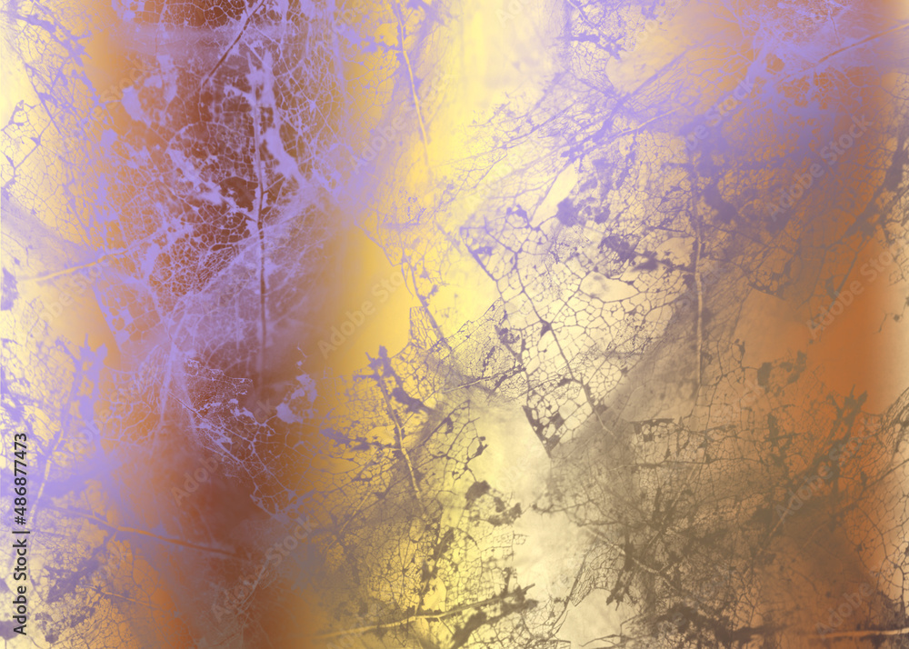 Golden Abstract decorative paper texture background for artwork - Illustration Golden Abstract decorative paper texture background for artwork - Illustration