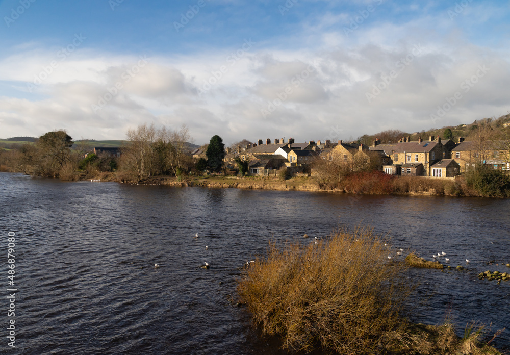 Obraz premium Haydon Bridge in Northumberland, UK