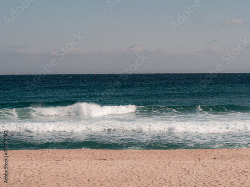 beach waves and meditation