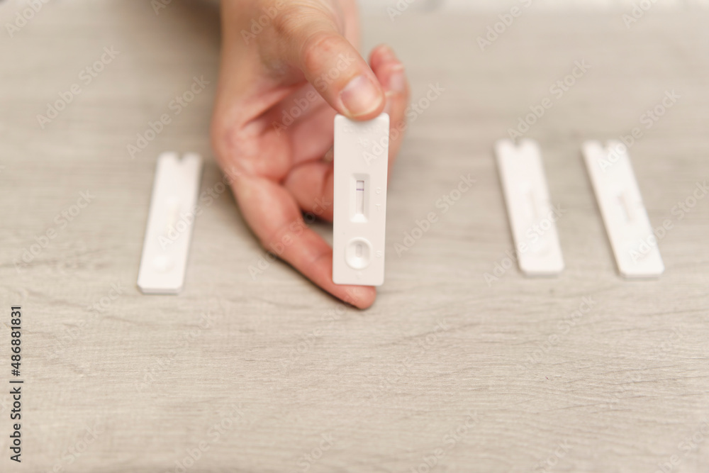 Covid-19 antigen test with negative results Covid-19 antigen test with negative results