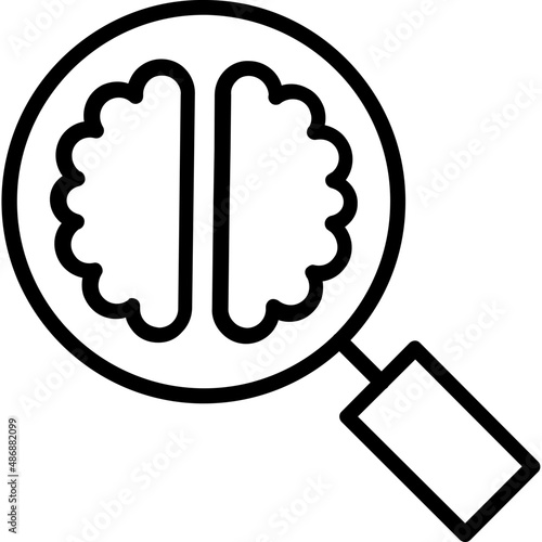 Human Brain Icon 