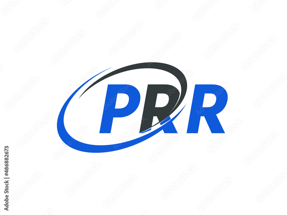 PRR letter creative modern elegant swoosh logo design PRR letter creative modern elegant swoosh logo design