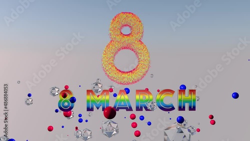 March 8 International Women's Day 