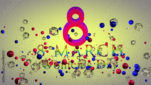 March 8 International Women's Day 