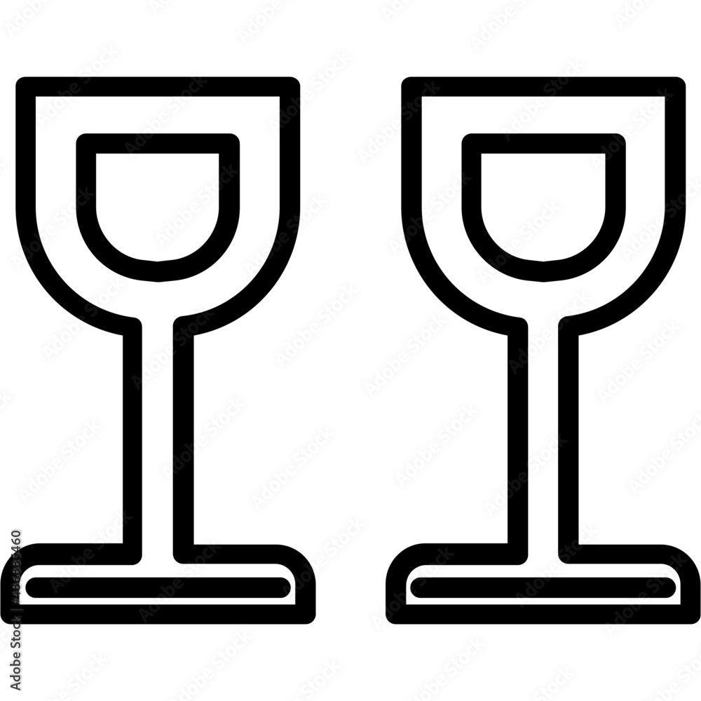 Wine Glass  Icon 