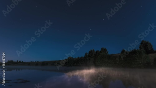 Wallpaper Mural night over the lake Torontodigital.ca