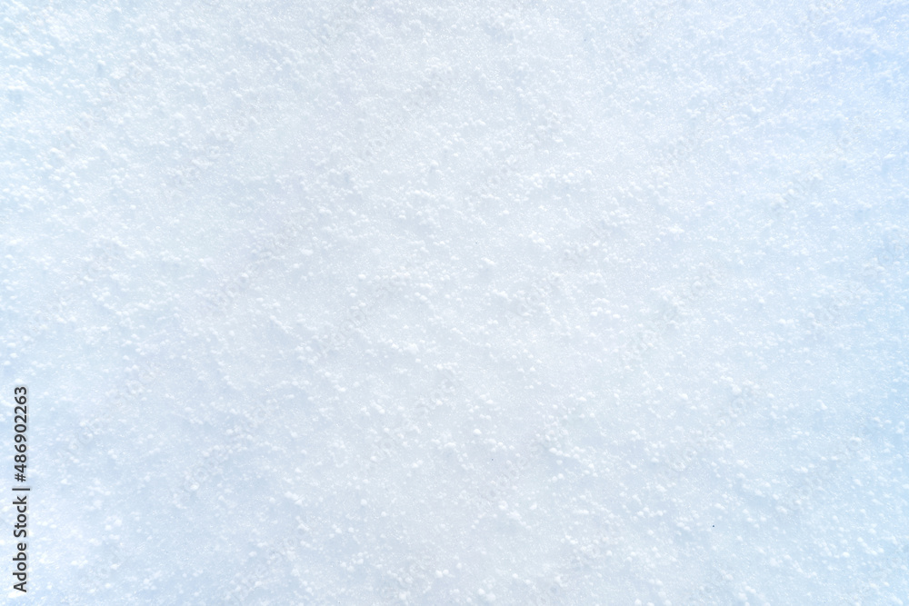 background of white snow