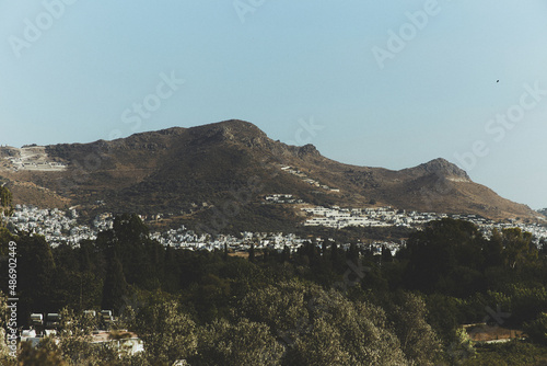 Nature. Travel. Blue Sky. Summer. Landscape. Mountains.