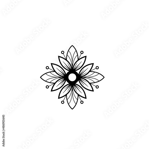 mandala batik design graphic ilustration pattern vector