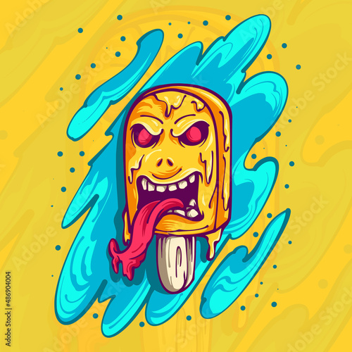 Monster Stick Ice Cream